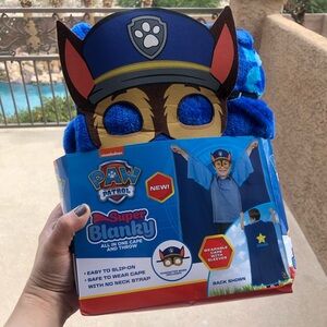 Paw Patrol Super Blanky - Blue and Red